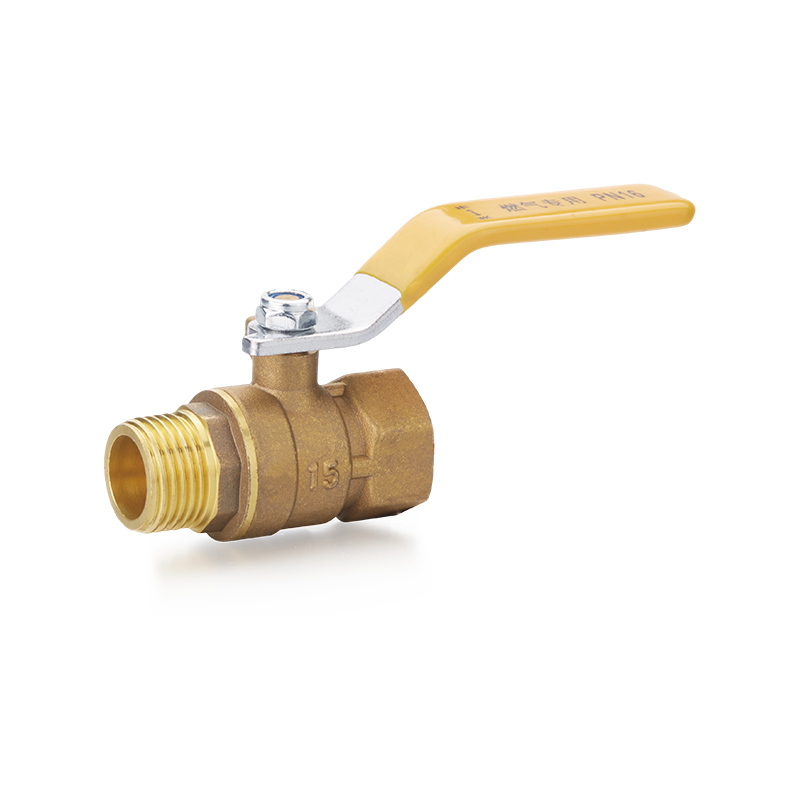 Supapă cu bilă din alamă YH-202 cu mâner lung (F/M)