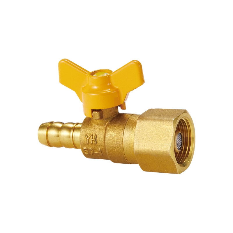 YH-216A Supapă de închidere a debitului în exces din alamă (conector F/furtun)