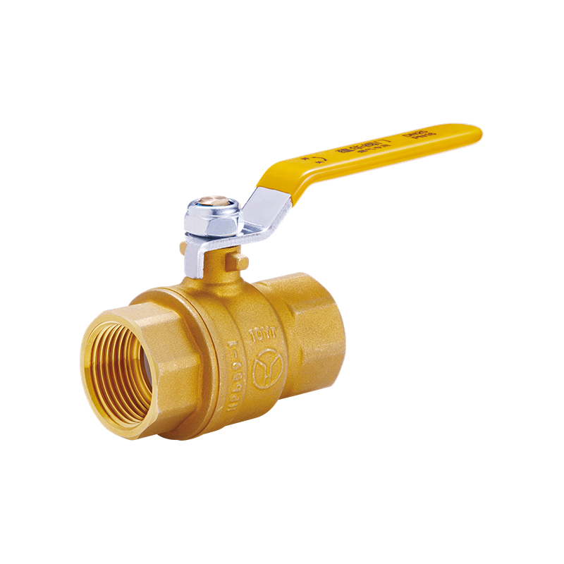 Supapă cu bilă din alamă YH-220 cu port complet cu mâner lung (F/F)