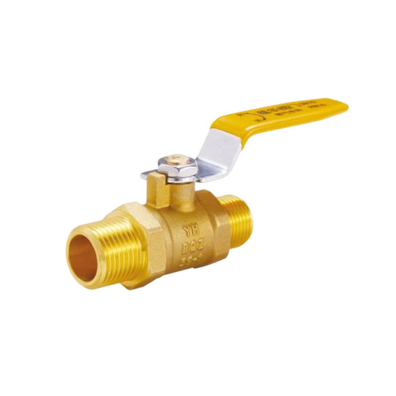 Supapă cu bilă din alamă YH-221 cu mâner lung (M/M)